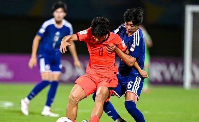 邝兆镭 vs 日本U17：传球73%，零对抗成功